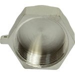 Manufacturer to be confirmed Уточняется — Заглушка 1/2'' вн с контр отв VRT® никель