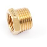 Manufacturer to be confirmed 949092 — 949092 Переходник резьбовой латунный, "папа" 1/2"(M) × "мама" 3/8"(F)