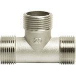 Manufacturer to be confirmed Уточняется — Тройник 1'' нар/нар/нар VRT® никель