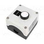 Siemens 3SU1801-0AD00-2AB1 — 3SU1801-0AD00-2AB1, Пульт управления, NO, белый, IP67, Кнопка плоская, -25-70°C