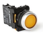 PLASTIM PB0-AA51 — PB0-AA51 - Кнопка управления, без подсветки, 1NO (Желтый) Plastim