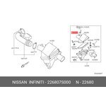 Nissan 226807S000 — 226807S000, Расходомер воздуха [ORG]