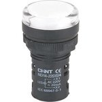 CHINT ND16-22DS/4 — Индикатор ND16-22DS/4 бел. AC 230В 593085, (593085), Лампа сигнальная d22-230V бел