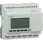 IEK PLR-M-CPU-18R00ADC — PLR-M-CPU-18R00ADC, микро плк plr-m. CPU DI12/DO06(R) 24В DC ONI
