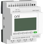 ONI MODULE-8067173768 — Модуль ЦПУ ПЛК 410 8 DI 4 RO 220В AC с Ethernet портом с экраном ONI
