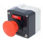 Schneider Electric XALD164 — XALD164, Пульт управления; Серия: Harmony XB5; -25-70°C; IP66; Кнопка: гриб