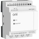 ONI MODULE-8067173767 — Модуль ЦПУ ПЛК 410 8 DI 4 RO 220В AC с Ethernet портом без экрана ONI