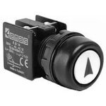 EMAS KB14RBO — KB14RBO, Кнопка управления серии KB, 22 мм, IP 40 С водозащитным резиновым