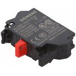 Siemens 3SU1400-1AA10-3CA0 — 3SU1400-1AA10-3CA0, Контактная группа, NC, 22мм, на фронтальную панель, -25-70°C
