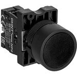 CHINT 574814 — 574814, Кнопка управления NP2-EA21 без подсветки черная 1НО IP40