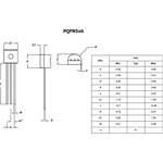 NOVOSENSE NS18B20-QTOS — NS18B20-QTOS, Датчик температуры цифровой, -55…+125°C, 1-Wire, 9-12Бит [TO-92.]