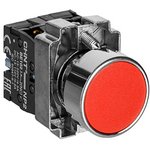CHINT 574843 — 574843, Кнопка управления NP2-BA42 без подсветки красная 1НЗ IP40