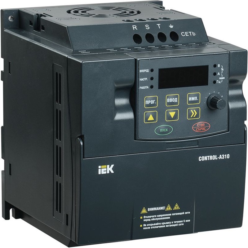 ONI / IEK CNT-A310D33V0075TEZ — Преобразователь частоты CONTROL-A310 380В 3Ф 0, 75кВт 2, 3А IEK