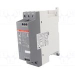 ABB PSR37-600-11 — PSR37-600-11, Модуль softstart (плавный запуск), Uпит 208-600ВAC, Монтаж DIN