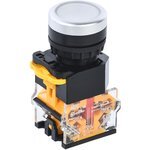 IEK D8-11 — Кнопка управления D8-11 d=22мм 1NO+1NC белая IEK