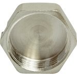Manufacturer to be confirmed Уточняется — Заглушка 1'' вн с контр отв VRT® никель