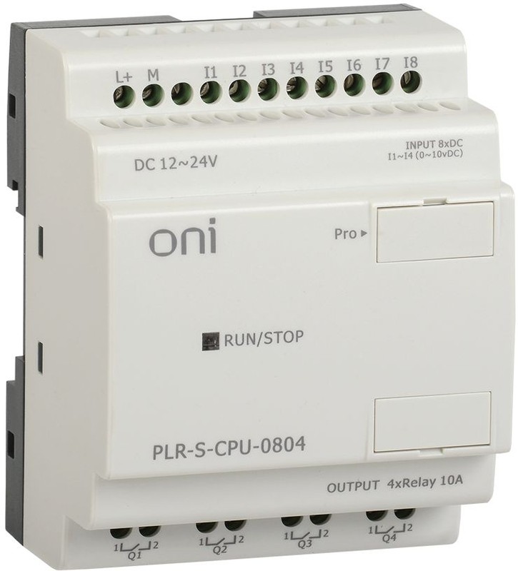 ONI / IEK PLR-S-CPU-0804 — PLR-S-CPU-0804, логическое реле ONI
