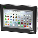 Omron NB7W-TW01B — NB7W-TW01B, Сенсорная панель оператора серии NB, диагональ 7", TFT