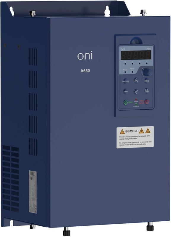 ONI / IEK A650-33E37TM — Преобразователь частоты A650 380В 3Ф 37кВт 75А M ONI