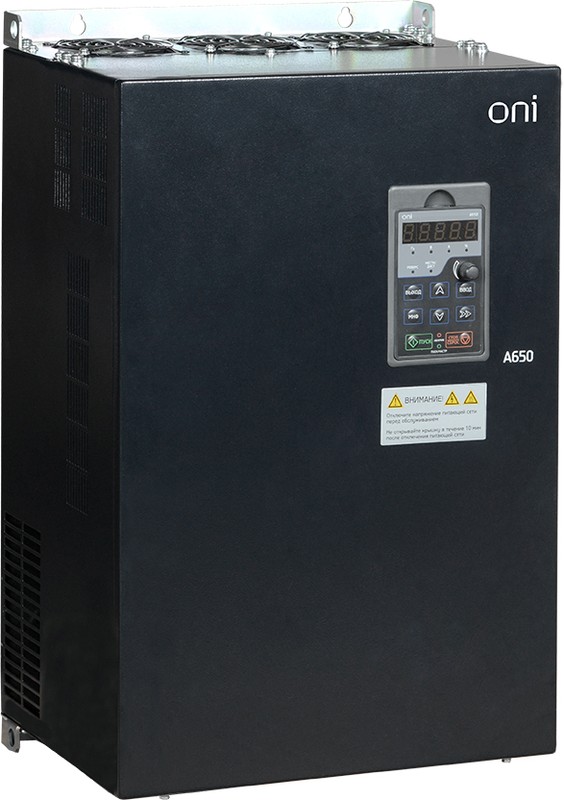 ONI / IEK A650-33E22T — Преобразователь частоты A650 380В 3Ф 22кВт 45А ONI