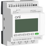 ONI MODULE-8067173758 — Модуль ЦПУ ПЛК 410 4 DI 4 UI (0-10 В/DI) 4 RO 12В-24В DC или 24В AC с Ethernet