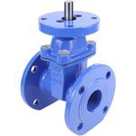 Manufacturer to be confirmed GGG50-GGG50-EPDM-BLUE — Задвижка клиновая 30ч939р GGG50-GGG50-EPDM-BLUE Ду100 Ру10/16, фланцевая