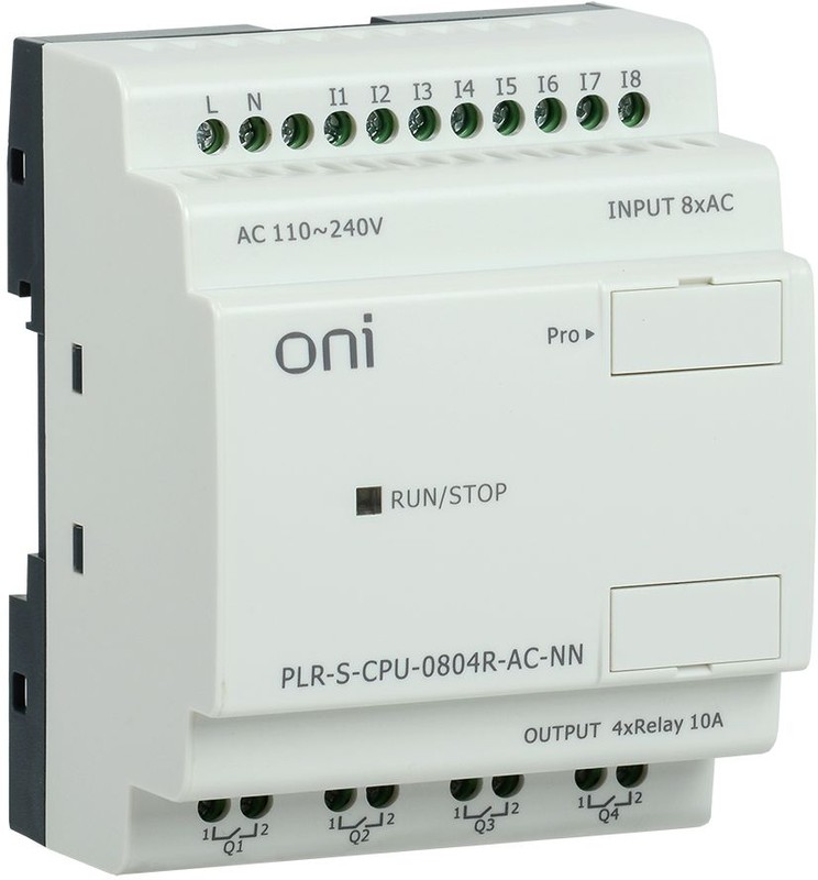 ONI / IEK PLR-S-CPU-0804-R — PLR-S CPU0804(R), логическое реле ONI