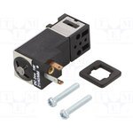 Crouzet 81519032 — 81519032, Электромагнитный клапан; 1-8бар; 3/2 NC; 24ВDC; -10-50°C