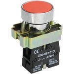 IEK BBT60-BA-K04 — BBT60-BA-K04, Кнопка управления LAY5-BA41 без подсветки красная 1NO IEK