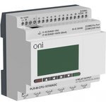 ONI DI12/DO06 — IEK ONI Логическое реле PLR-M. CPU DI12/DO06(T) 24В DC.