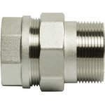 Өндіруші нақтыланады Уточняется — Переходник со сгоном 1 1/2'' прямой VRT® никель