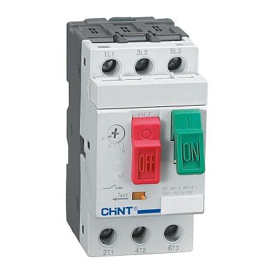 CHINT CHINT NS2 push-button — Автомат защиты двигателя с кнопочным управлением, семейство настроек 0,16–80 А CHINT NS2 push-button